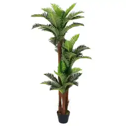 Tesco Living and Home Artificial Decorative Fern Plants - 150cm offer