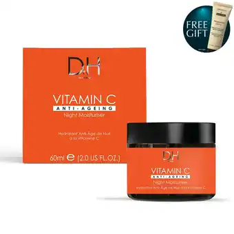 Tesco Dr H Vitamin C Anti-Ageing Night Moisturiser 60ml offer