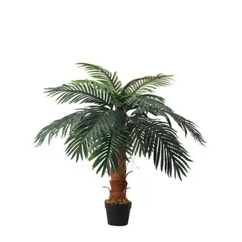 Tesco Living and Home Artificial Potted Plant Palm Tree for Home Decoration offer