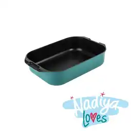 Tesco Prestige Nadiya Roaster in Teal Cast Aluminium Non Stick Induction Base Cookware offer