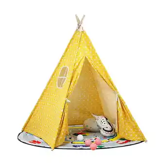 Tesco Living and Home Children Indian Tent Teepee Kids Indoor Play House offer