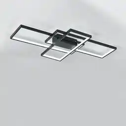 Tesco Living and Home Rectangular LED Semi-Flush Ceiling Light offer