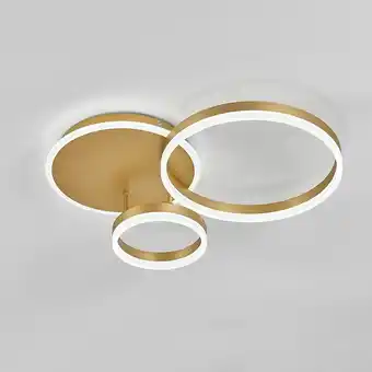 Tesco Living and Home Golden Loops LED Ceiling Light offer