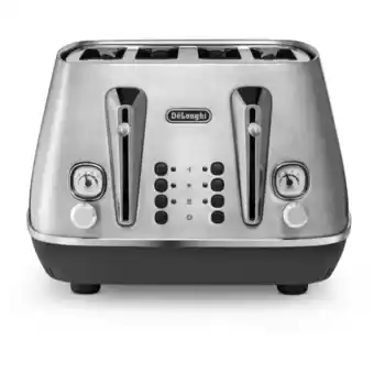 Tesco Delonghi 4 Slice Toaster - CTI4003.M offer