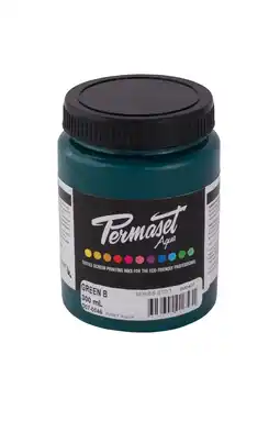 Tesco Permaset Aqua Standard Ink, Green, 300ml offer