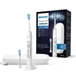 Tesco Philips Sonicare HX9611/21 ExpertClean Electric Toothbrush White offer