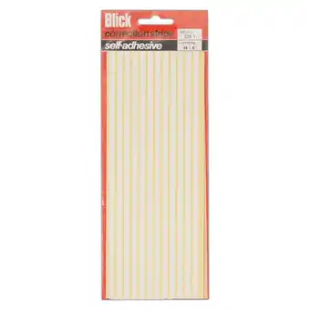 Tesco Blick Self Adhesive Stickers, 8, Rectangular Strip, White, 48 Labels offer