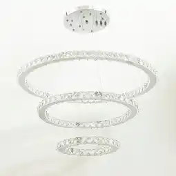 Tesco Living and Home Modern Star Ring Adjustable LED Pendant Light offer