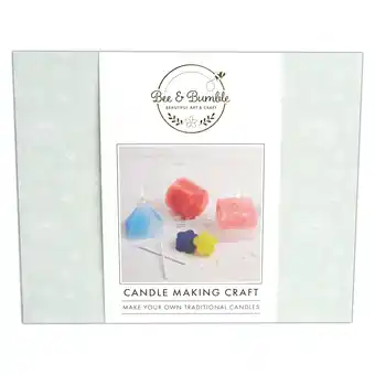 Tesco Bee & Bumble Candle Making, Multicoloured, Single Craft Kit offer