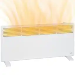 Tesco HOMCOM 2000W Panel Heater, Low Energy Electric Heater for Home offer