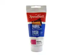 Tesco Speedball Fabric Block Printing Ink, Magenta, 2.5oz offer