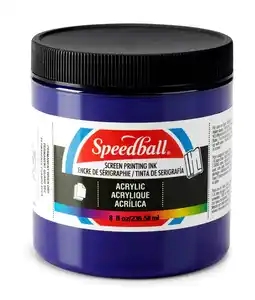 Tesco Speedball Acrylic Screen Printing Ink, Violet, 8oz offer