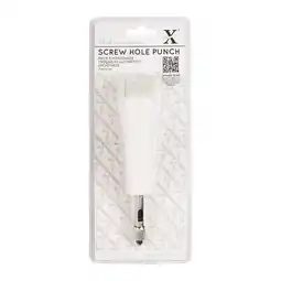 Tesco Xcut Screw Hole Punch (3 Tips), White, 23cm offer