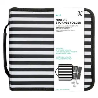 Tesco Xcut Mini Dies Storage Folder, Black & White, 60 Pockets offer