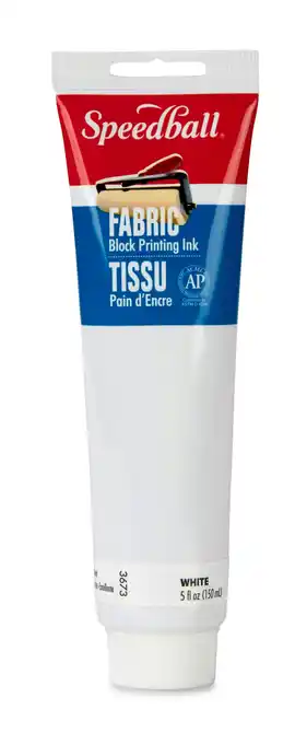 Tesco Speedball Fabric Block Printing Ink, Green, 5oz offer