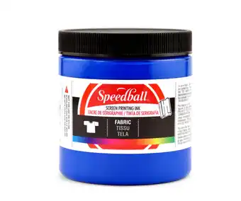 Tesco Speedball Fabric Screen Printing Ink, Blue, 8oz offer