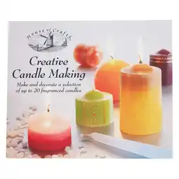 Tesco House of Crafts Creative Candle Making, Multicoloured, Single Craft Kit offer