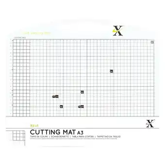 Tesco Xcut Self Healing Duo Cutting Mat , Black & White, A3 offer