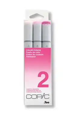 Tesco Copic Sketch Set, Color Fusion 2, Set of 3 offer