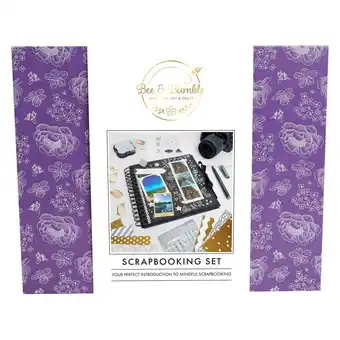 Tesco Bee & Bumble Scrapbooking, Black, Black, Single Craft Kit offer