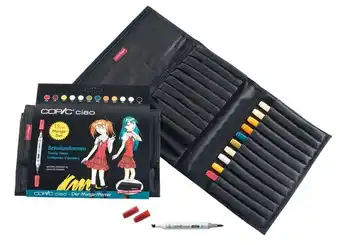 Tesco Copic CIAO Marker Manga, School Uniform, Set of 12 offer