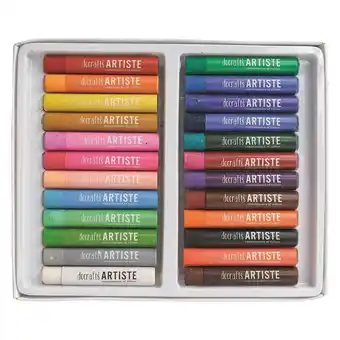 Tesco Artiste Oil Pastels, Multicoloured, Pack of 24, Jumbo offer