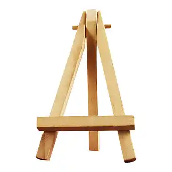 Tesco Small Mini Wooden Display Easel offer