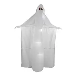 Tesco Living and Home Tall Ghost with Red Eyes Inflatable for Halloween - 240cm offer