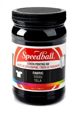 Tesco Speedball Fabric Screen Printing Ink, Black, 32oz offer