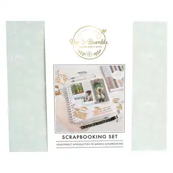 Tesco Bee & Bumble Scrapbooking Set - White, White, Single Craft Kit offer