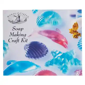 Tesco House of Crafts Soap Making Craft, Multicoloured, Single Craft Kit offer