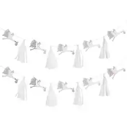 Tesco Stork With Tassel Garland Decoration 300cm offer