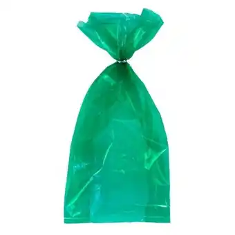 Tesco Forest Green Cello Gift Bags with Twist Ties - Pack of 30 offer