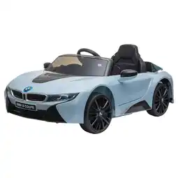 Tesco HOMCOM Licensed BMW I8 Coupe Kids Ride-On Car 6V w/ Remote Lights Horn Music offer