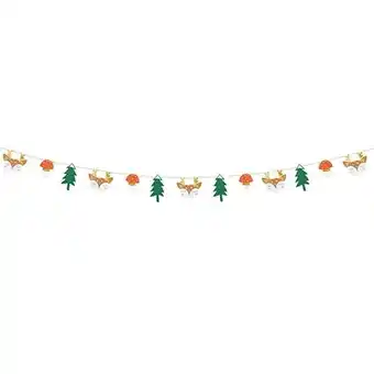 Tesco Christmas Forest Garland Decoration 300cm offer