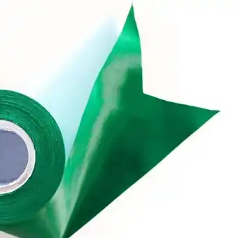 Tesco Green Satin Faced Ribbon Reel 100mm x 25m offer