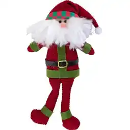 Tesco Santa Hanging Christmas Decoration 30cm offer