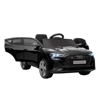 Tesco HOMCOM 12V Kids Electric Ride-On Car/ w Remote Control, Lights, Music - Black offer