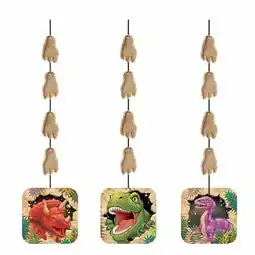 Tesco Dino Blast String Decoration - 36 Inches / 92cm - Pack of 3 offer