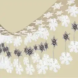 Tesco Let It Snow Christmas Hanging Ceiling Decoration 3m offer