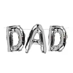 Tesco Silver Dad Air Fill Foil Balloon Kit 40cm offer