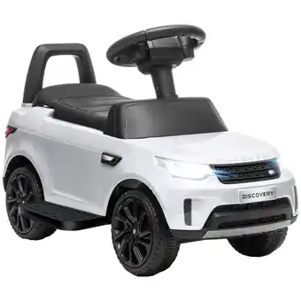 Tesco AIYAPLAY Land Rover Licensed Kids Electric Ride On Car Sliding Car, White offer