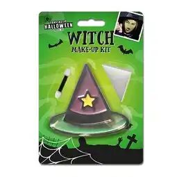 Tesco Witch Character Halloween Make Up Kit offer