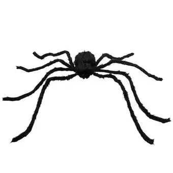 Tesco Hairy Spider XL Halloween Prop Decoration 130cm offer