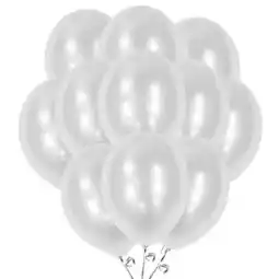 Tesco Metallic Silver Biodegradable Latex Balloons 30cm / 12 in - Pack of 50 offer