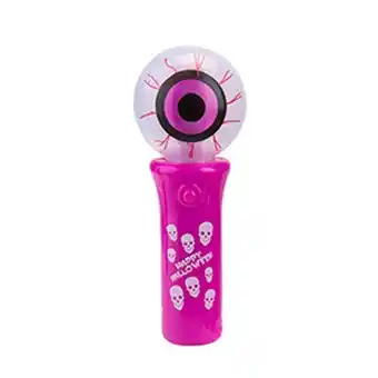 Tesco Eyeball Halloween Light Up Purple Plastic Wand offer