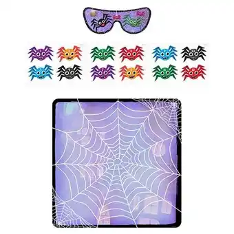 Tesco Stick The Spider On The Web Halloween Party Game offer