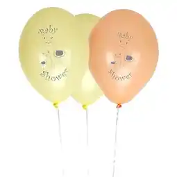 Tesco Llama Love Baby Shower Biodegradable Assorted Latex Balloons 28cm / 11 in - Pack of 8 offer