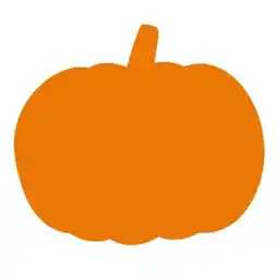 Tesco Orange Pumpkin Shaped Halloween Acrylic Grazing Board 33.5cm offer