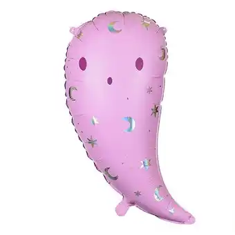 Tesco Pink Ghost Halloween Giant Helium Foil Balloon 70cm / 27 in offer